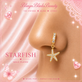 BLING'D STARFISH NOSE RING