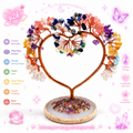 HANDMADE 7 CHAKRA CRYSTALIZED COPPER TREE