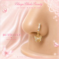 BLING'D BUTTERFLY NOSE RING