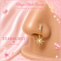 BLING'D OUT STARBURST NOSE RING