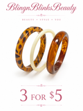 3PC BROWN/CHEETAH BANGLES