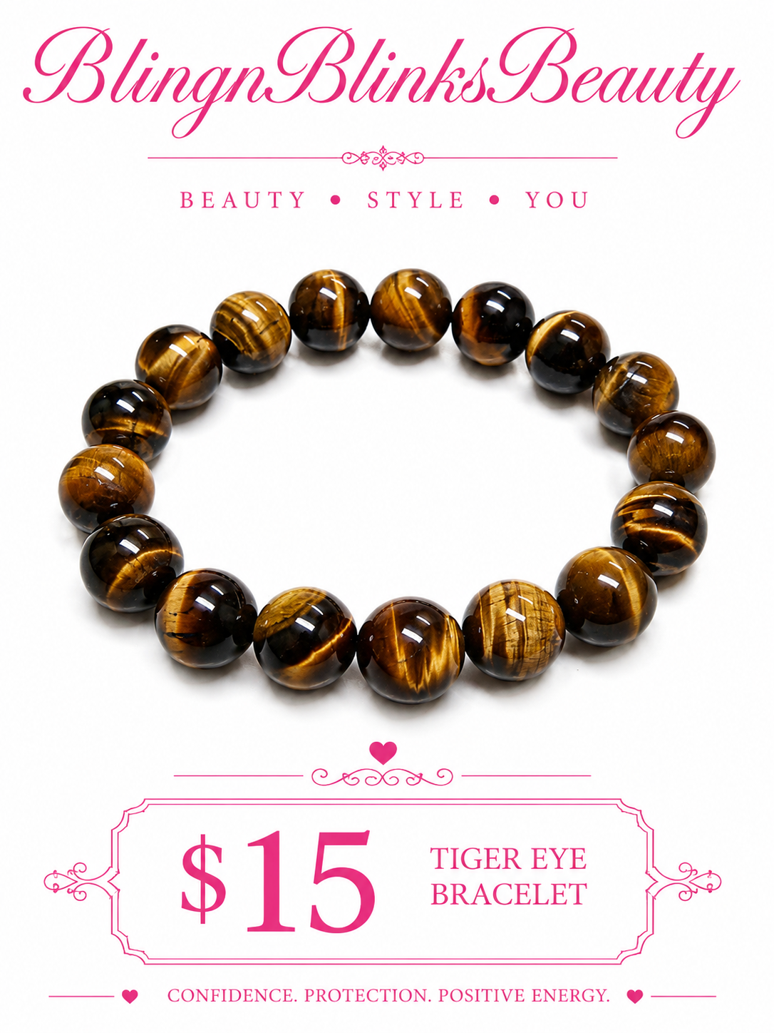 TIGER EYE BRACELET