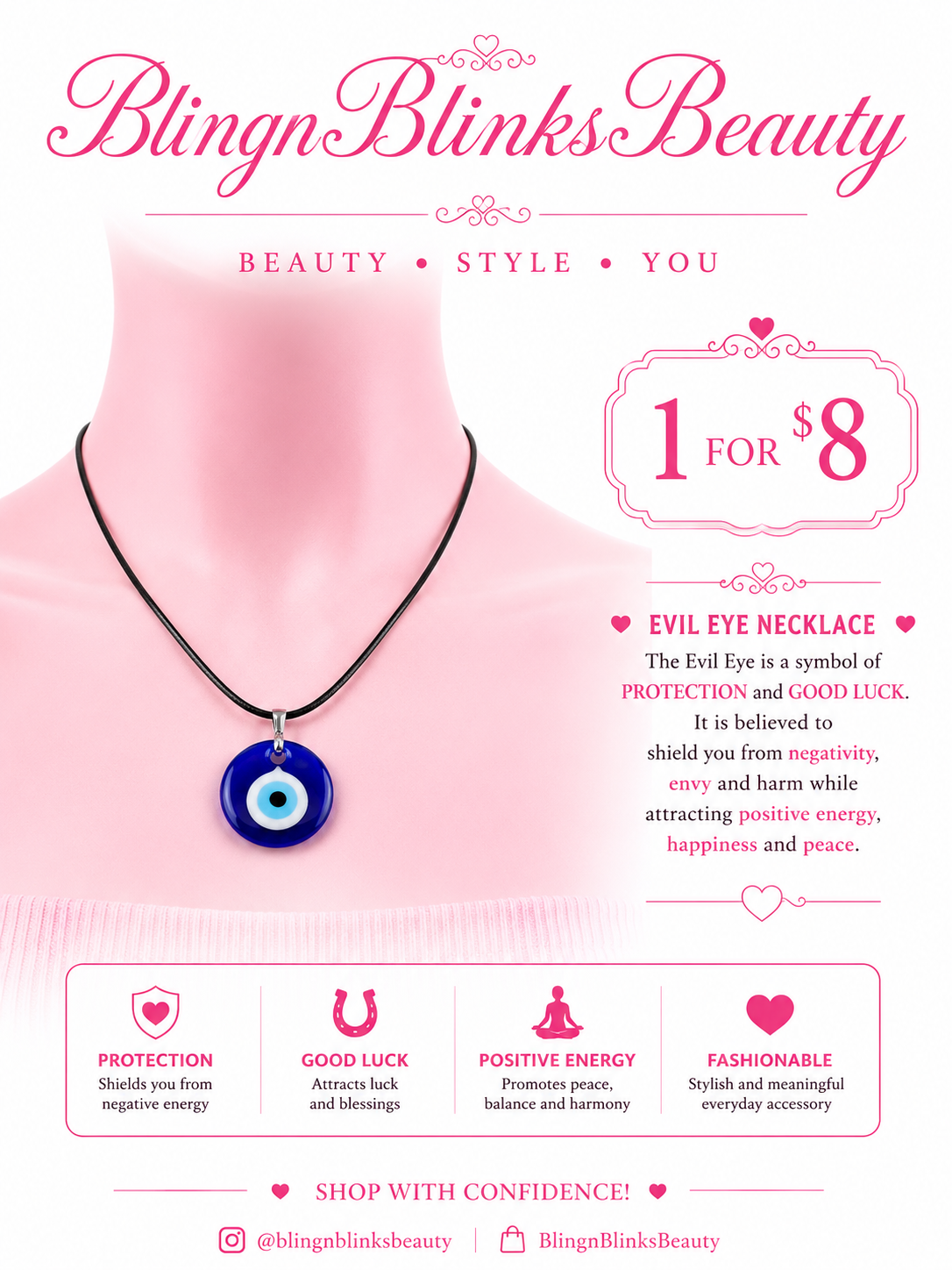 EVIL EYE NECKLACE